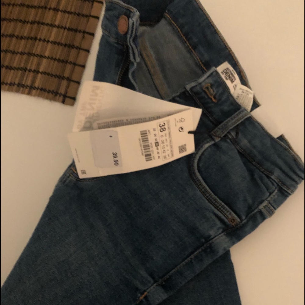 New Zara Skinny HiRise ankle jeans